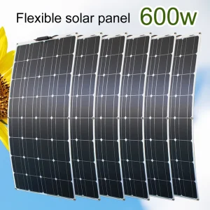 12V-Flexible-Solar-Panel-600W-100W-200W-300W-400W-500W-Bendable-Waterproof-Monocrystalline-Best-Solar-Panel