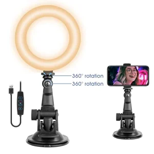 16cm-Ring-Light-Selfie-LED-Lamp-Suction-Cup-Stand-Phone-Holder-For-Live-Stream-Makeup-YouTube-1