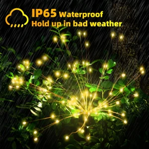 1PC-Solar-Fireworks-Lamp-Outdoor-Grass-Globe-Dandelion-Flash-String-Fairy-lights-90-150-200-LED-1
