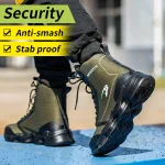 2023-New-Safety-Shoes-Men-Boots-High-Top-Work-Sneakers-Steel-Toe-Cap-Anti-smash-Puncture-5