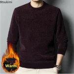 2024-Men-s-Thick-Warm-Chenille-Cashmere-Sweater-Top-Autumn-Winter-Soft-Casual-Pullover-Sweater-Tops-2