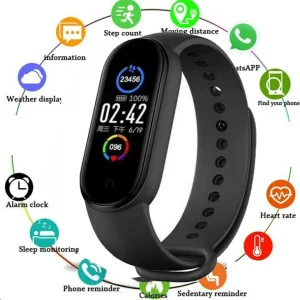 2024-New-M5-Color-Screen-Smart-Watch-Heart-Rate-Measurement-Samrt-Sport-Workout-Fitness-Bracelet-Sports