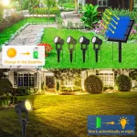 3000K-6000K-RGB-Solar-LED-Light-Outdoor-Solar-Spotlight-Solar-Garden-Light-Outdoor-IP65-Waterproof-Solar-2