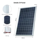 300W-Solar-Panel-Kit-Complete-12V-Polycrystalline-USB-Power-Portable-Outdoor-Rechargeable-Solar-Cell-Solar-Generator-4