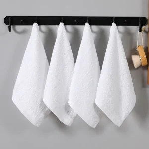 4Pcs-25x25cm-White-Soft-Cotton-Small-Square-Home-Hotel-Bathroom-Multifunctional-Cleaning-Hand-Towel