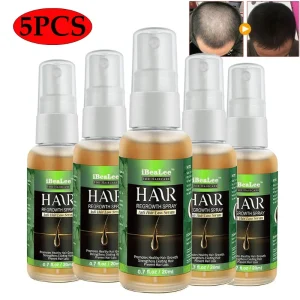 5-pcs-Ginger-Hair-Growth-Product-Anti-loss-Hair-Regrowth-Serum-Oil-Fast-Grow-Prevent-Baldness