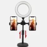 6inch-16CM-Dimmable-Ring-Light-Selfie-LED-Round-Lamps-USB-With-2-Phone-Holder-Stand-For-4