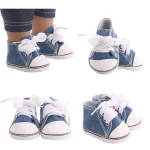 7-Cm-Lace-up-Sneakers-Doll-Clothes-Shoes-Accessories-For-18-inch-American-Doll-43-Cm-4