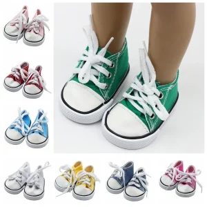 9-Colors-Cassic-New-Baby-Born-Doll-7cm-Doll-Shoes-Denim-Canvas-Socks-For-43-cm