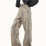 American-Style-Leopard-Wash-Jeans-Women-Y2K-Retro-Street-Hot-Girl-Loose-Casual-Pants-High-Waist-2