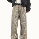 American-Style-Leopard-Wash-Jeans-Women-Y2K-Retro-Street-Hot-Girl-Loose-Casual-Pants-High-Waist-3