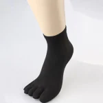 Autumn-Toe-Socks-Mens-Cotton-Five-Fingers-Elastic-Casual-Breathable-Short-Ankle-Crew-Finger-Socks-Male-2