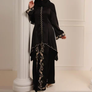 Baju-Kurung-Malaysian-Traditional-Delicate-Embroidery-2-PC-Set-Blouse-Skirt-Ramadan-Eid-Kebaya-Dress-Wedding-1