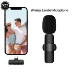 Bluetooth-Compatible-Wireless-Lavalier-Microphone-Portable-Audio-Video-Recording-Mic-For-IPhone-Android-Live-Game-Mobile-8