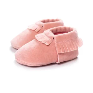 Bobora-Newborn-Baby-Boys-Girls-First-Walkers-Crib-Frosted-Texture-Tassels-Shoes-Infant-Soft-Sole-Non