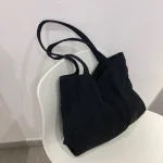Corduroy-Bag-for-Women-Shopper-Handbags-Environmental-Storage-Reusable-Canvas-Shoulder-Tote-Bag-school-bags-girl-4