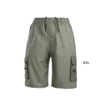 Cotton-Stylish-Men-S-Cargo-Shorts-Convenient-Storage-Options-Included-Elasticated-Waist-Half-Pant-3