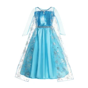 Disney-Girls-Snow-Queen-Elsa-Kids-Costumes-Girls-Carnival-Party-Prom-Gown-Robe-Playing-Children-Clothing-1