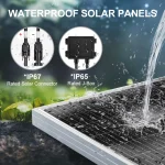 Dokio-18V-100W-200W-400W-Waterproof-New-Rigid-Solar-Panel-Set-Controller-For-Home-Charge-12V-4
