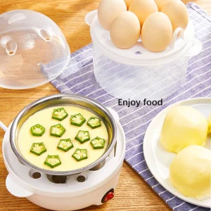 Egg-Boiler-Double-Layers-Multifunction-Electric-Egg-Cooker-Steamer-Corn-Milk-Steamed-Rapid-Breakfast-Cooking-Appliances-1