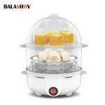 Egg-Boiler-Double-Layers-Multifunction-Electric-Egg-Cooker-Steamer-Corn-Milk-Steamed-Rapid-Breakfast-Cooking-Appliances