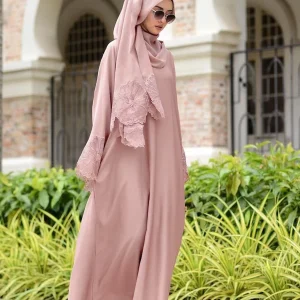 Eid-Robe-Muslim-Abaya-Dress-Scarf-2-Piece-Set-Dubai-Embroidered-Kebaya-Gowns-Moroccan-Caftan-Kaftan