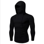 Factory-Direct-Sales-Solid-Color-Autumn-Leisure-Fitness-Sweatshirt-Men-s-Thin-Sweater-Hooded-Long-sleeved-2