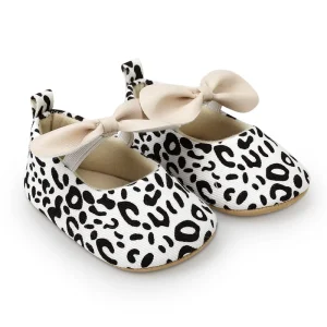 Fashion-Baby-Girls-Mary-Jane-Flats-Non-Slip-Bowknot-Princess-Dress-Shoes-Leopard-Crib-Shoes-for