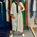 Fashion-Muslim-Men-Jubba-Thobes-Arabic-Pakistan-Dubai-Kaftan-Abaya-Robes-Islamic-Clothing-Saudi-Arabia-Black-2