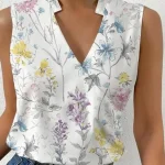 Fashion-V-neck-Sleeveless-Print-Women-Tops-And-Blouses-2023-Summer-Casual-White-Tank-Top-Femme-2