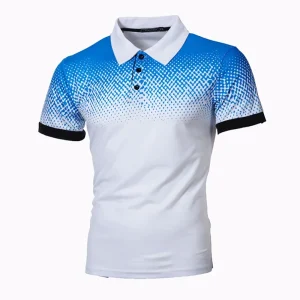 Flip-Collar-Slim-Fit-Polo-Shirt-Men-s-Short-Sleeve-T-shirt-Streetwear-3D-Gradient-Printing