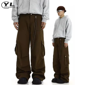 Hip-Hop-Big-Pocket-Cargo-Pant-Men-Solid-Color-Baggy-Vintage-Straight-Pants-Male-Street-Jogging