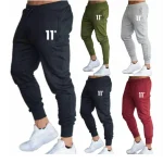 Hot-Mens-Casual-Slim-Fit-Tracksuit-Sports-Solid-Male-Gym-Cotton-Skinny-Joggers-Sweat-Casual-Pants