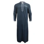 Long-Sleeve-Aman-Abaya-1piece-Jubba-Thobe-For-Men-Kaftan-Pakistan-Muslim-Saudi-Arabia-Djellaba-Islam-4