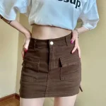 Lucyever-Korean-High-Wiast-Denim-Mini-Skirt-Women-Sexy-Hot-Girl-Tight-Bag-Hip-Skirts-Female-2