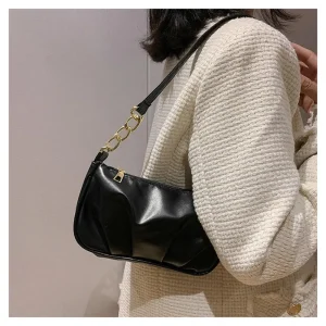 Luxury-Women-s-Fashion-Handbags-Retro-Solid-Color-Pleated-Bag-PU-Leather-Shoulder-Underarm-Bag-Casual