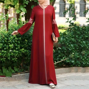 Maxi-Abaya-Dresses-Vintage-Islamic-Dress-Floral-Printed-Long-Solid-Women-Muslim-Kaftan-Muslim-Clothes-Burka