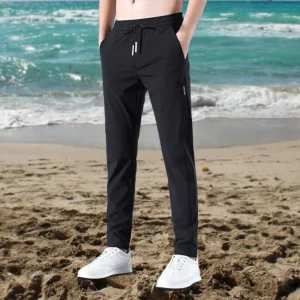 Men-Loose-Sporty-Pants-Elastic-Waist-Casual-Pants-Suitable-Teenagers-Korean-Style-Loose-Baggy-Pants-For