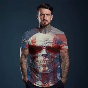 Men-s-Summer-Fashion-Trend-T-shirt-Horror-3d-Printing-T-shirt-Loose-Casual-T-shirt