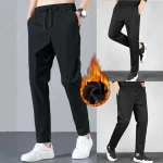 Men-s-Winter-Warm-Thermal-Trousers-Casual-Athletic-Fleece-Lined-Thick-Pants-Middle-Waist-Slim-Fit-4