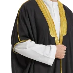 Middle-East-Mens-Robe-Muslim-Dress-Kimono-Dishdasha-Clothing-Islamic-Dubai-Saudi-Abayas-Prayer-Abaya-Kaftan