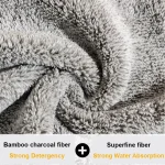 Multifunctional-Bamboo-Charcoal-Fiber-Grey-Dish-Washing-Cloth-Household-Microfiber-Cleaning-Cloth-Extra-Thick-Kitchen-Towels-4