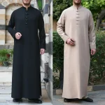 Muslim-Robe-Men-Jubba-Thobe-Saudi-Arabia-Kaftan-Pour-Homme-Musulman-Abaya-Qamis-Caftan-Islamic-Clothing