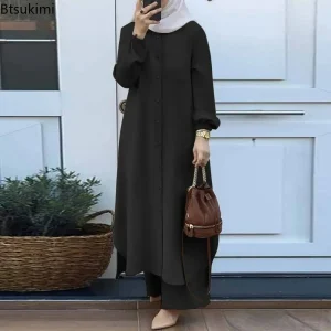 New-2024-Women-s-2PCS-Clothing-Kaftan-Turkey-Long-Sleeve-Muslim-Saudi-Robe-Ramadan-Clothes-Abaya-1