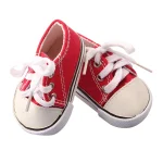 New-Fashion-Baby-Sequins-Doll-Shoes-7cm-Manual-Shoes-Lovely-43cm-Dolls-Baby-New-Born-and-5