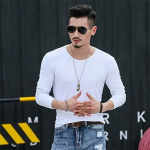 New-Fashion-Men-s-Tops-Casual-Slim-Fit-Long-Sleeve-Crew-Neck-T-Shirts-for-Man