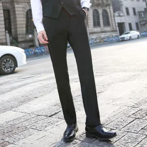 New-Men-Business-Casual-Suit-Pants-Men-Solid-Office-Formal-Trousers-Mens-Classic-Style-Suit-Long-1