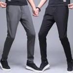 New-Summer-Solid-Color-Men-Legging-Loose-Casual-Thin-Straight-Sweatpants-Male-Sports-Drawstring-Harem-Pants-5