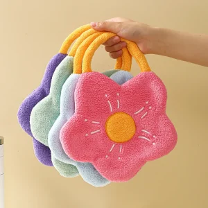 Quick-Dry-Hand-Towels-Coral-Fleece-Wipe-Handkerchief-Kitchen-Bathroom-Absorbent-Dishcloth-Cleaning-Cloth-Creative-Flower-1