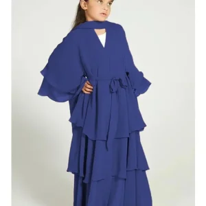 Ramadan-Chiffon-Muslim-Kids-Abaya-Girls-Set-Dubai-Turkey-Islam-Hijab-Dress-Khimar-Prayer-Clothes-For-1